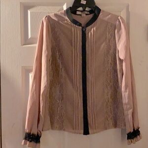 Forever 21 Rose Gold Blouse Size _SP